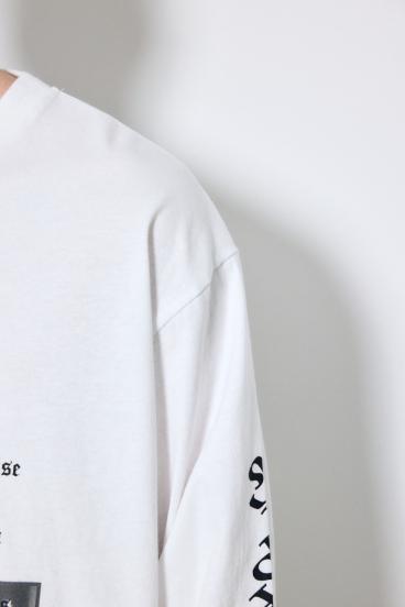 袖ロゴ長袖Tシャツ 詳細画像