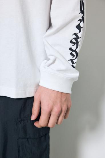 袖ロゴ長袖Tシャツ 詳細画像