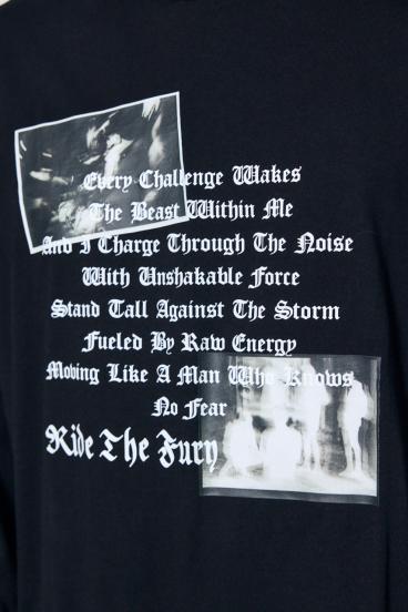 袖ロゴ長袖Tシャツ 詳細画像