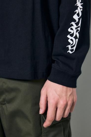 袖ロゴ長袖Tシャツ 詳細画像