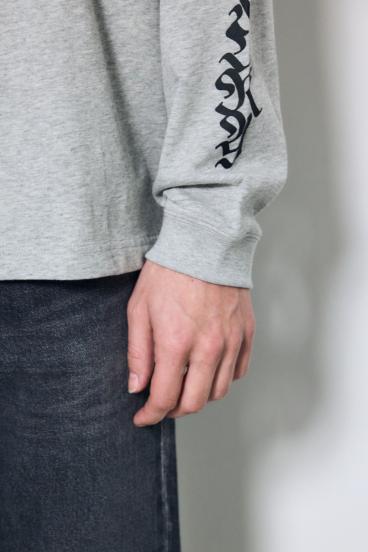 袖ロゴ長袖Tシャツ 詳細画像