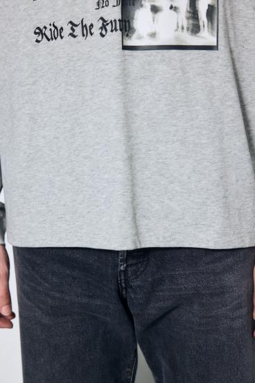 袖ロゴ長袖Tシャツ 詳細画像