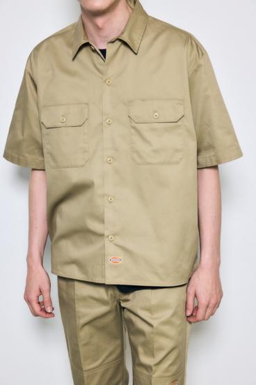 【Dickies&reg;×AZUL】半袖ワークシャツ