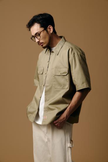 【Dickies&reg;&times;AZUL】半袖ワークシャツ 詳細画像