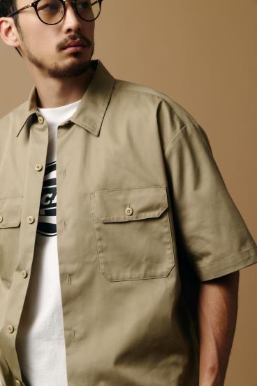【Dickies&reg;&times;AZUL】半袖ワークシャツ 詳細画像