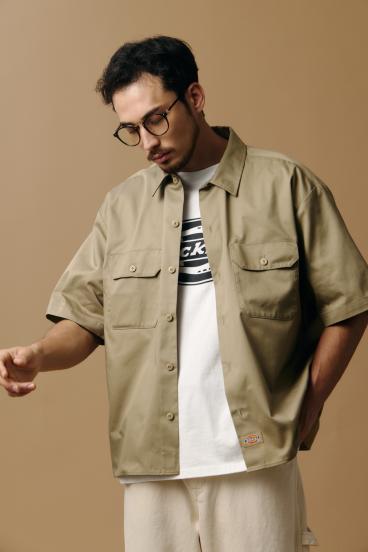【Dickies&reg;&times;AZUL】半袖ワークシャツ 詳細画像
