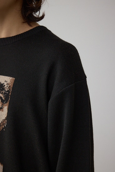 RAP HIP HOPグラフィックニット 詳細画像