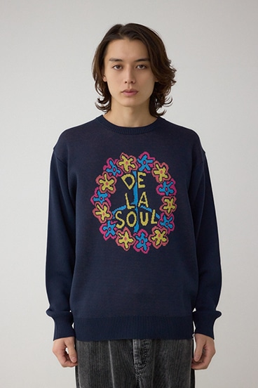 RAP HIP HOPグラフィックニット 詳細画像