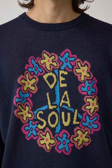 RAP HIP HOPグラフィックニット 詳細画像