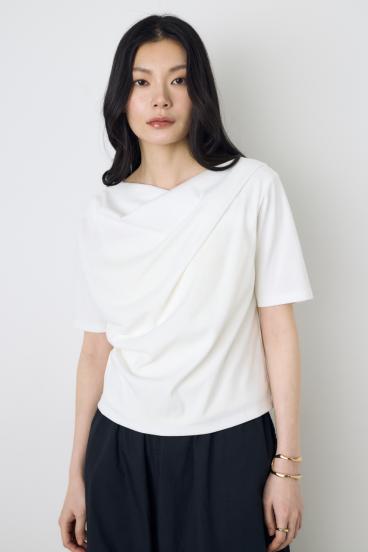 【WEB限定】ドレープカットトップス