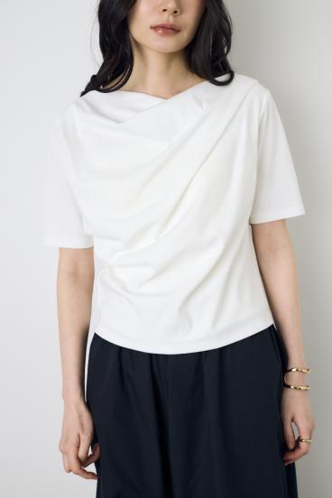 【WEB限定】ドレープカットトップス