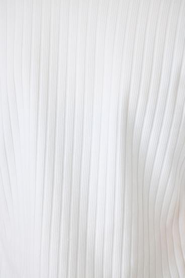 【WEB限定】ZIP5分袖リブカーデ 詳細画像