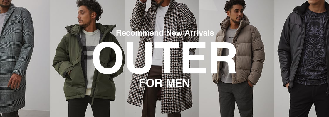 Recommend New Arrivals OUTER FOR MEN