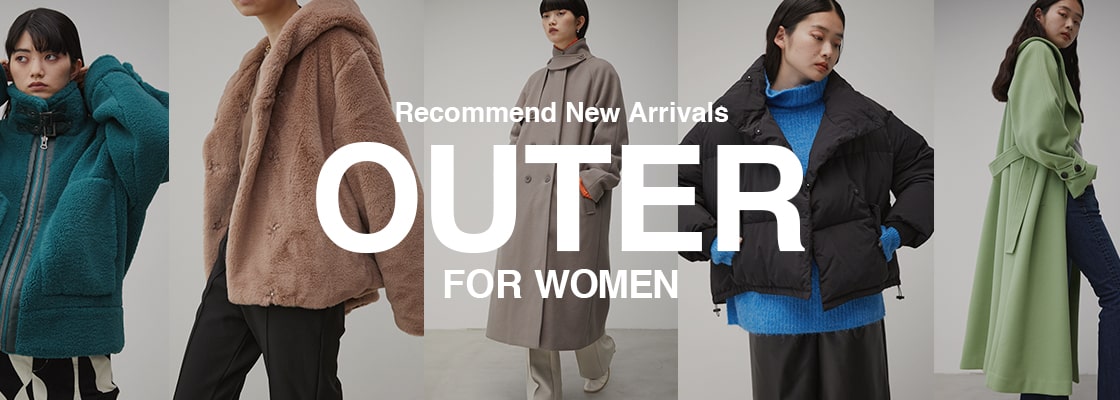 Recommend New Arrivals OUTER FOR WOMEN