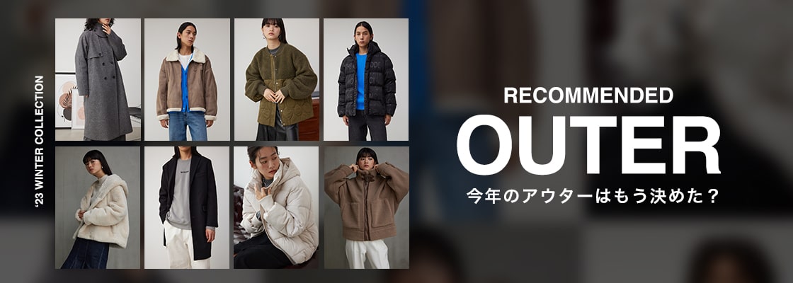 RECINNEBDED OUTER '23 WINTER COLLECTION  FOR WOMEN