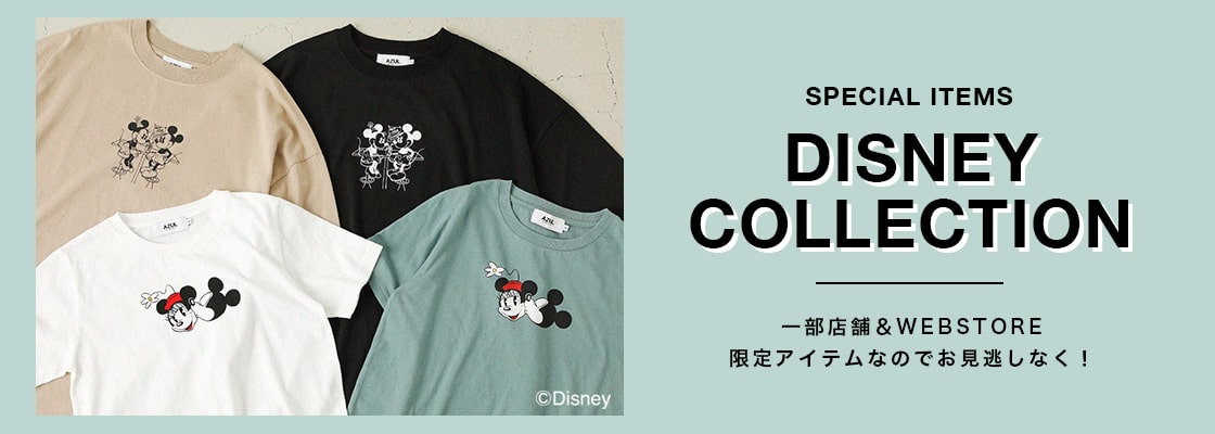 AZUL BY MOUSSY ｜ SPECIAL ITEMS DISNEY COLLECTION