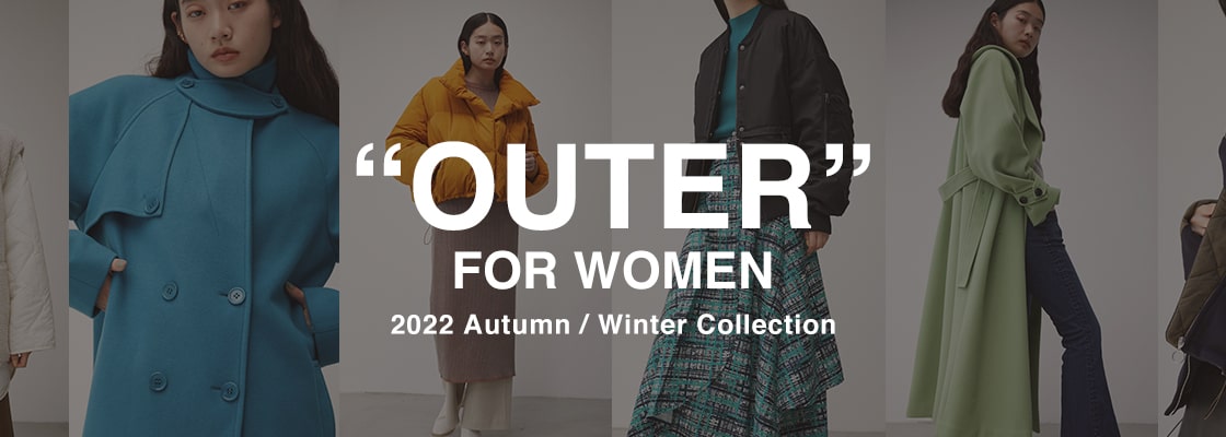 OUTER FOR WOMEN  2022 Autumn / Winter Collection