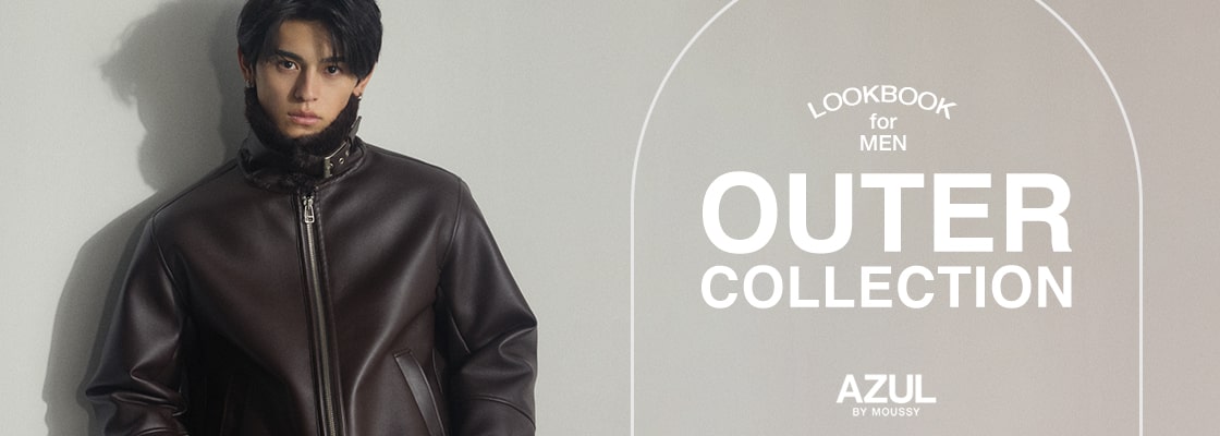  LOOKBOOK for MEN OUTER COLLECTION