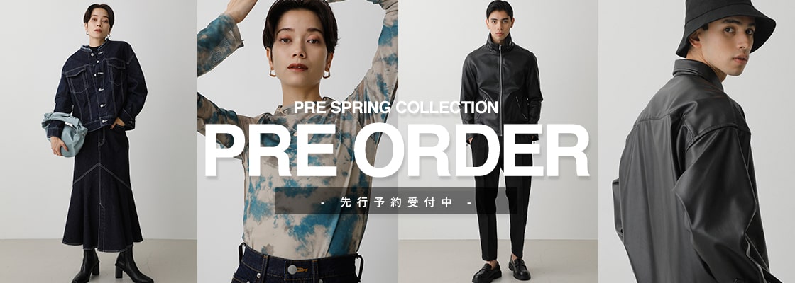 AZUL BY MOUSSY｜PRE SPRING COLLECTION PRE ORDER