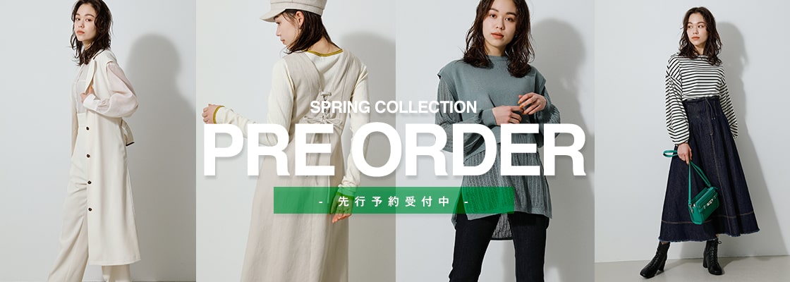 AZUL BY MOUSSY ｜ SPRING COLEECTION PRE ORDER-先行予約受付中-