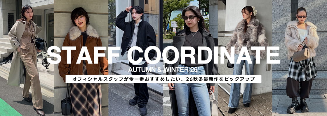 STAFF COORDINATE AUTUMN & WINTER 26'