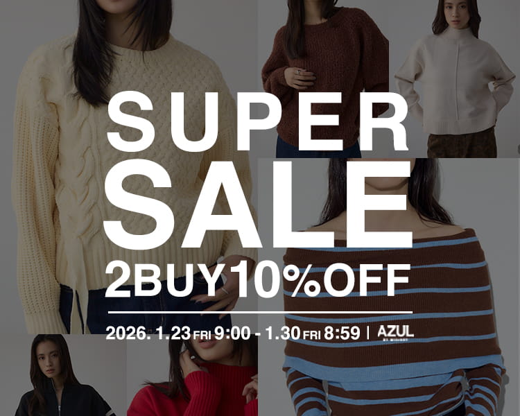 TIME SALE 2BUY10％OFF