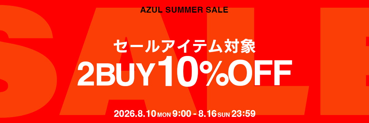 2BUY10％OFF