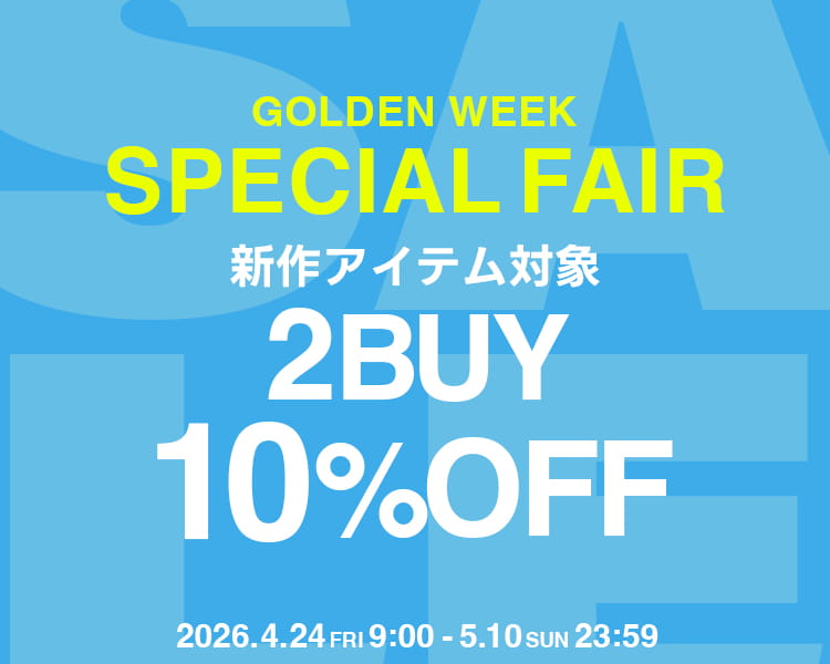 TIME SALE 2BUY10％OFF