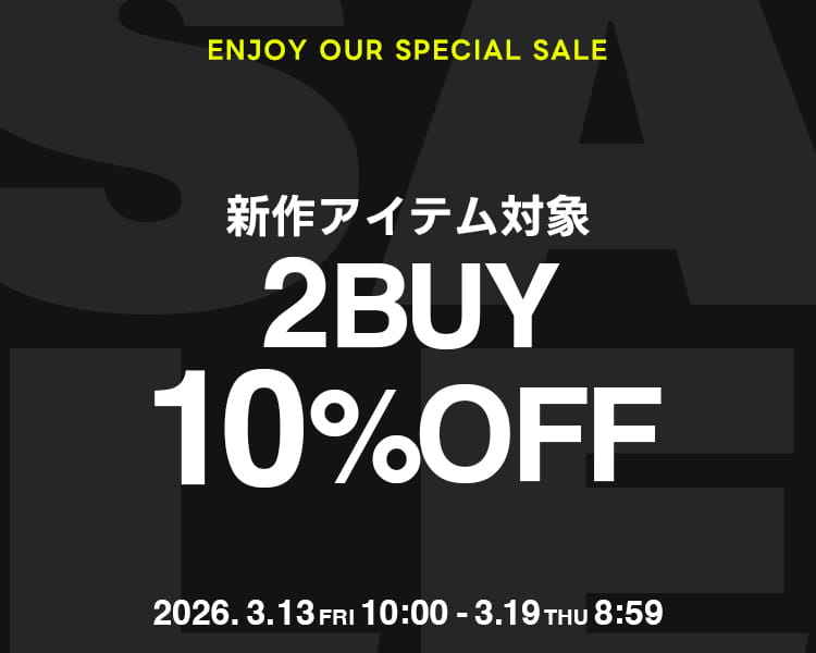 TIME SALE 2BUY10％OFF