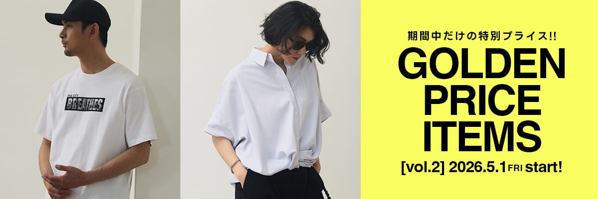 GOLDEN PRICE02 ｜AZUL BY MOUSSY 