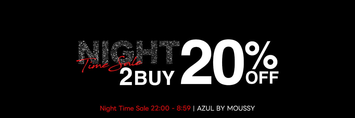 TIME SALE 2BUY20％OFF