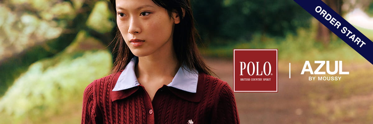 POLO｜AZUL BY MOUSSY 
