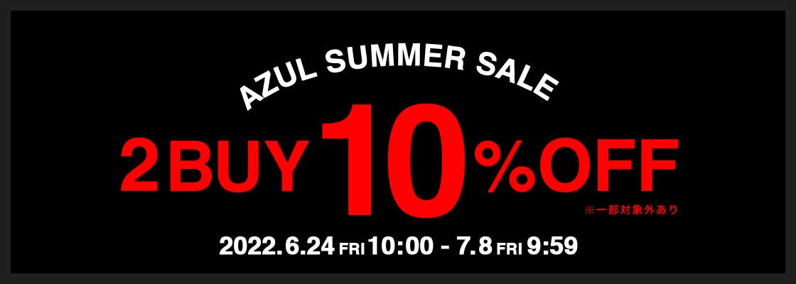 AZUL BY MOUSSY｜TIME SALE 2BUY10％OFF