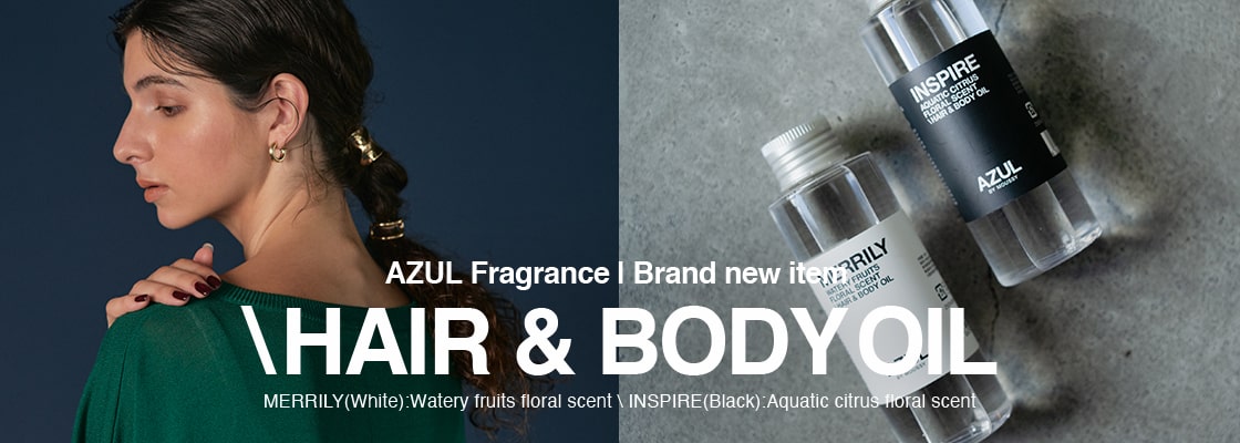 AZUL BY MOUSSY｜AZUL Fragrance| Brand new item| HAIR & BODY OIL