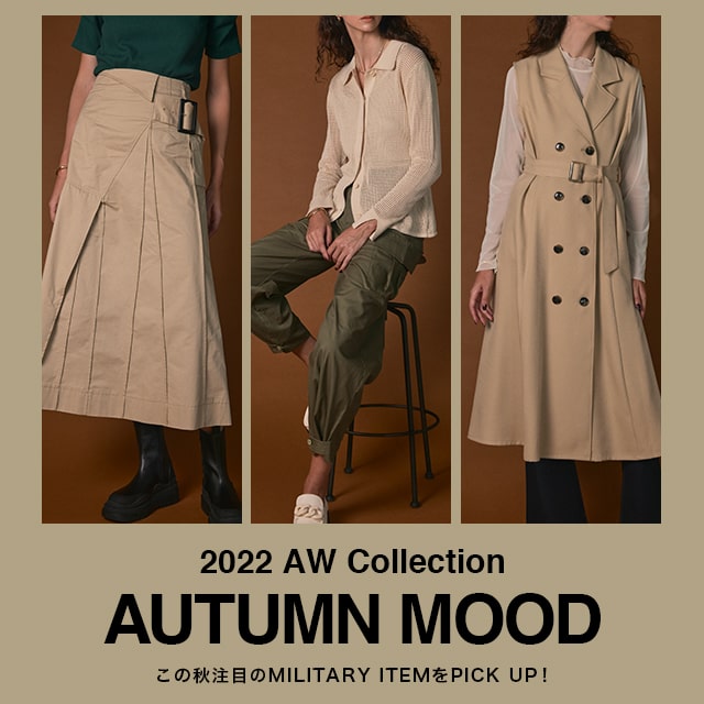AZUL BY MOUSSY｜2022 AW Collection AUTUMN MOOD
