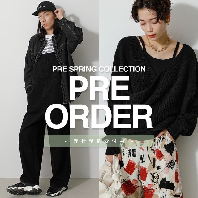 AZUL BY MOUSSY ｜ PRE SPRING COLLECTION PRE ORDER -先行予約受付中-