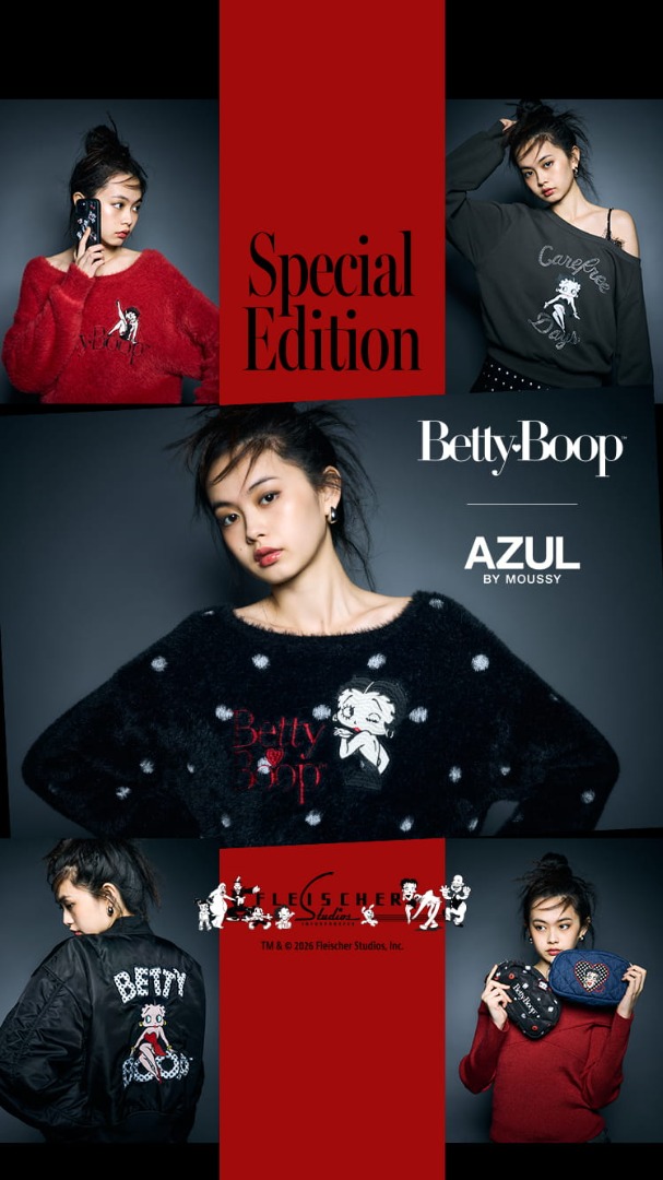 Special Edition Betty-Boop™ | AZUL BY MOUSSY