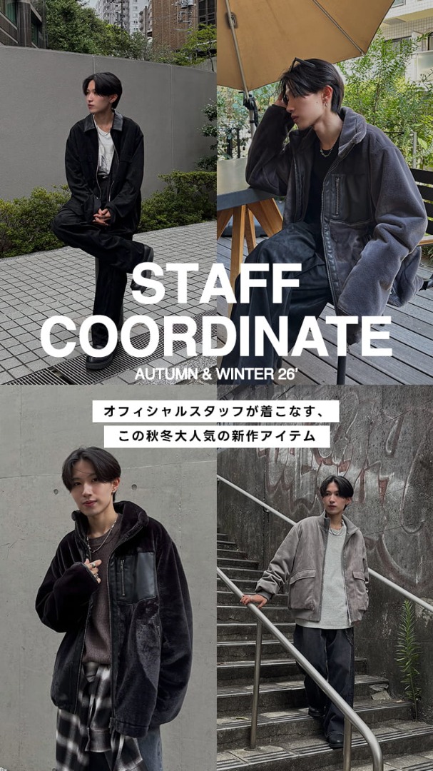 STAFF COORDINATE AUTUMN & WINTER 26'