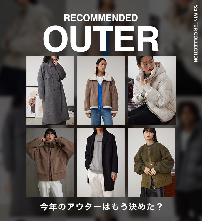 RECINNEBDED OUTER '23 WINTER COLLECTION  FOR WOMEN
