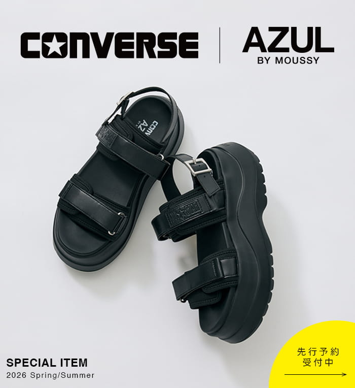 CONVERSE×AZUL チューイースポーツサンダル