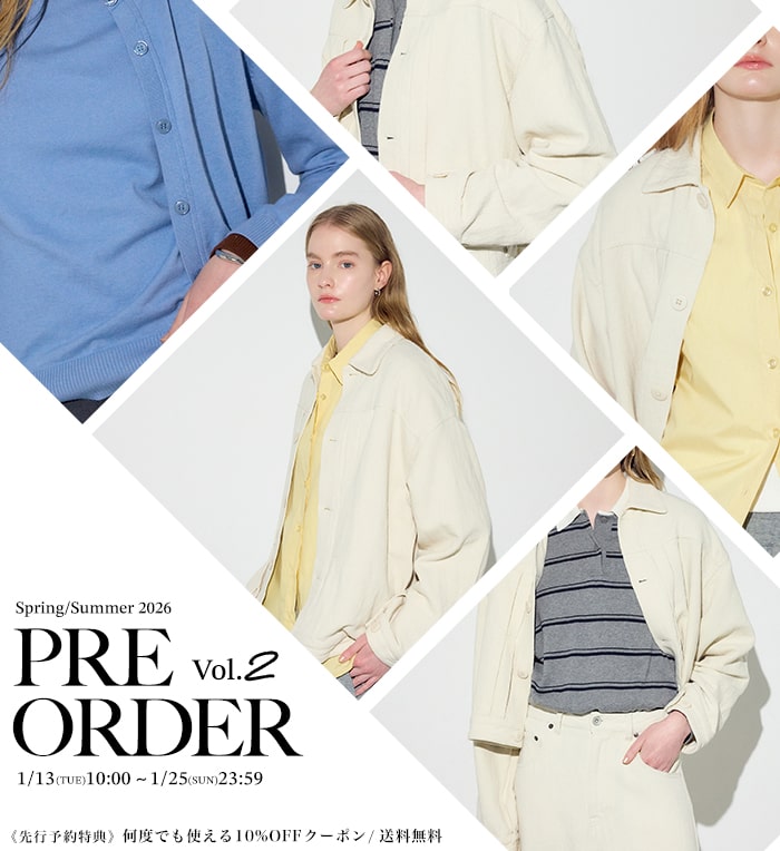Spring/Summer 2026 PRE ORDER vol.2 for WOMEN｜AZUL BY MOUSSY