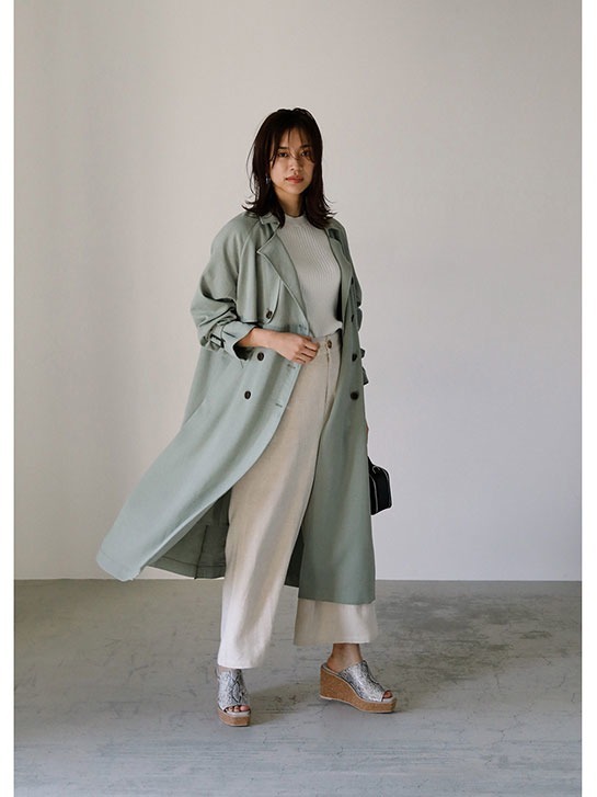 Spring Outer 注目アウター3選 春のコーデアイディア 05 コーディネート Azul By Moussy アズール バイマウジー 公式通販サイト