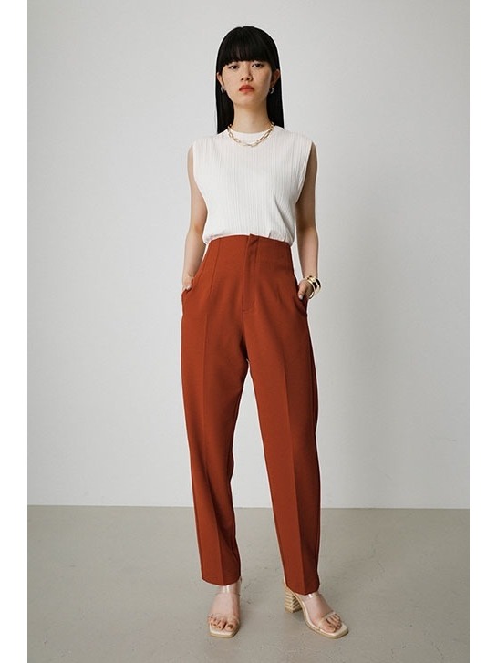 STYLE UP PANTS HIGH WAIST COLOR TAPERED #05