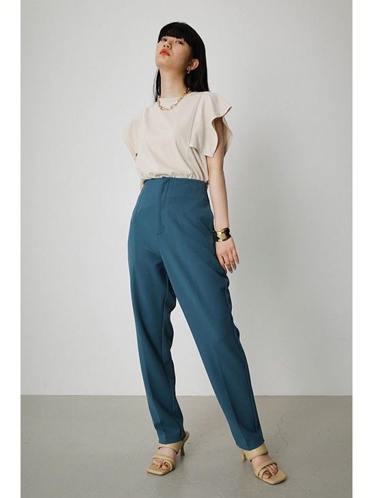 STYLE UP PANTS HIGH WAIST COLOR TAPERED #04