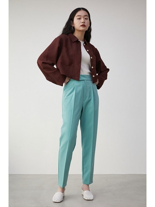 VENUS TAPERED PANTS COLOR STYLING BLUE