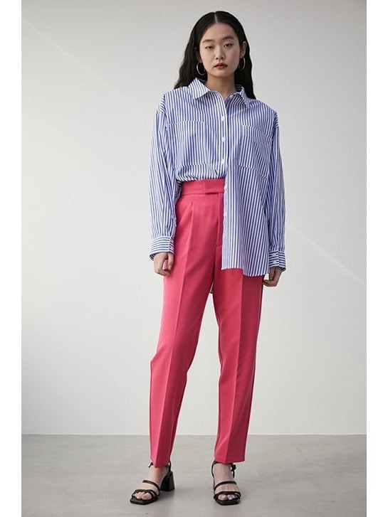 VENUS TAPERED PANTS COLOR STYLING PINK