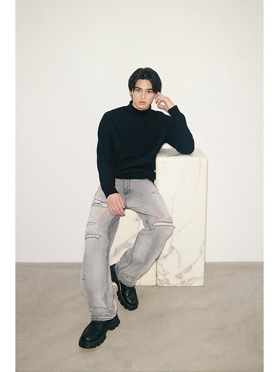 LOOKBOOK November Issue KNIT COLLECTION for MEN#5