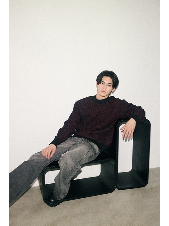 LOOKBOOK November Issue KNIT COLLECTION for MEN#4