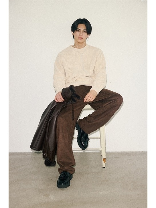 LOOKBOOK November Issue KNIT COLLECTION for MEN#3