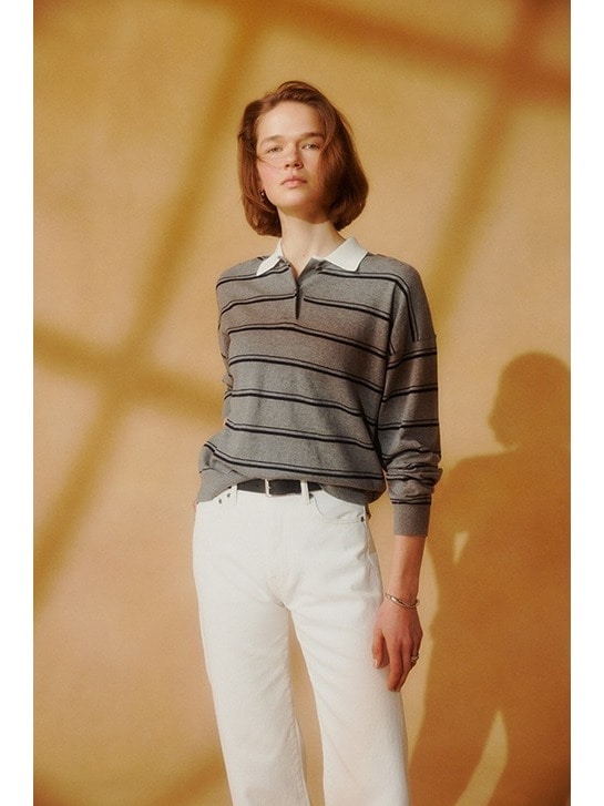 Cashmere mix knit -カシミヤミックスニット- 上品を、毎日#2